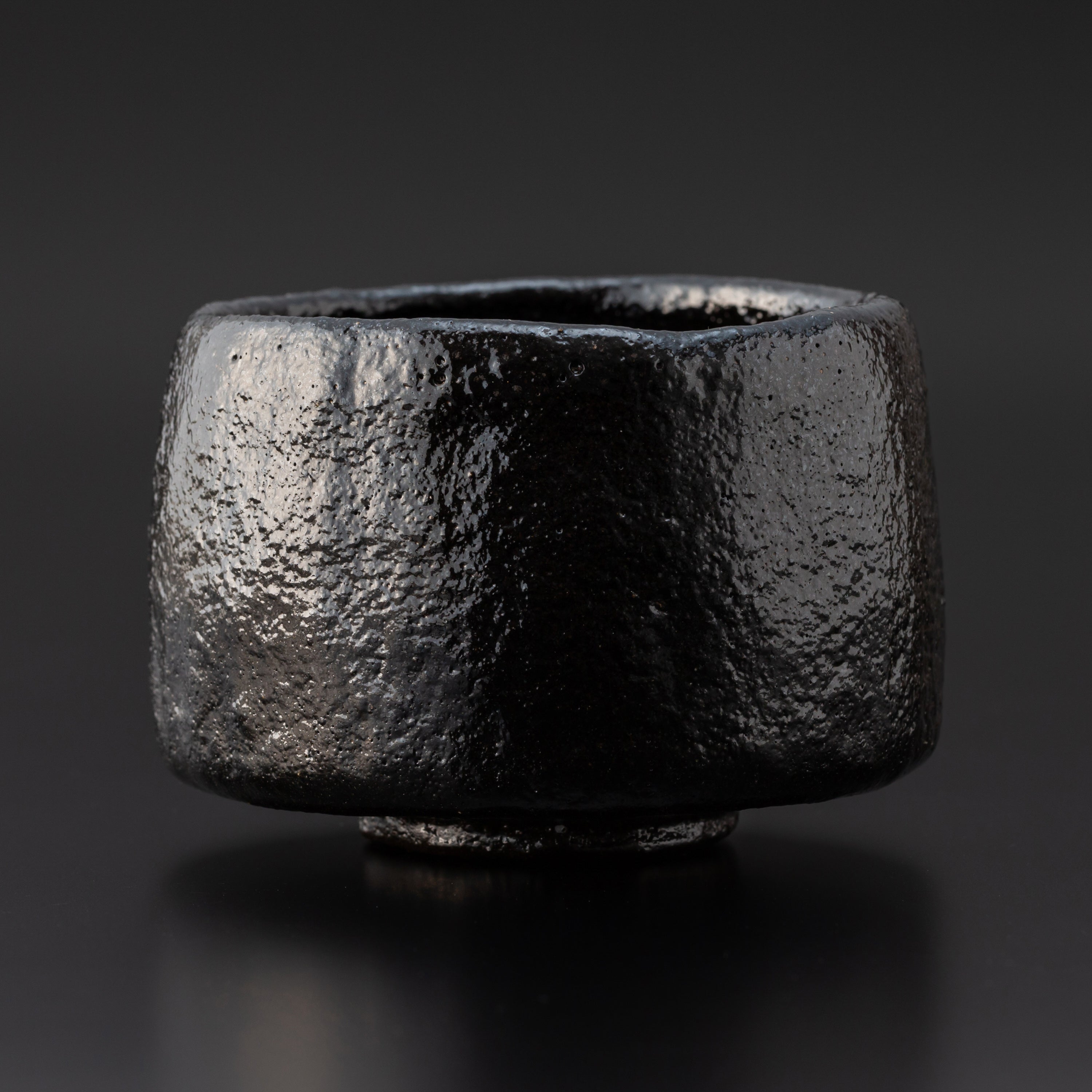 Black Raku Tea Bowl – WAMONO STORE